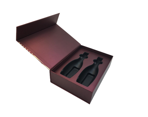 Contenitore di regalo di lusso su ordinazione con il coperchio e sacco di carta sostituibile del nastro per il San Valentino