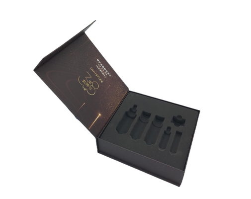 La timbratura calda ha impresso il rettangolo su ordinazione di Logo Luxury Custom Gift Box