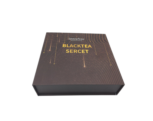 La timbratura calda ha impresso il rettangolo su ordinazione di Logo Luxury Custom Gift Box