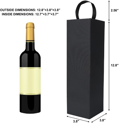 Scatole di Champagne Magnetic Closure Collapsible Wine del liquore con il coperchio e la maniglia