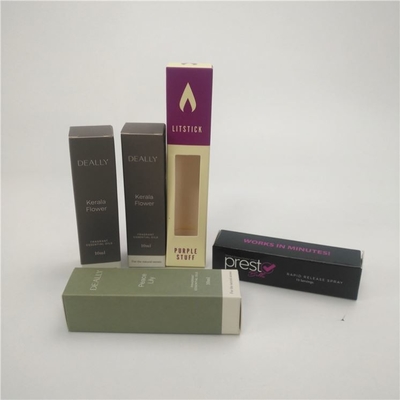 Contenitore di carta crema cosmetico d'imballaggio di lusso del cartone del contenitore di carta del profumo della bottiglia di profumo del velluto