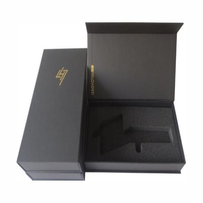 Stampa offset di carta 4c del cartone su ordinazione di Logo Magnetic Luxury Cosmetic Box