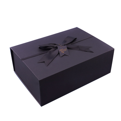 Contenitore di regalo cosmetico del pacchetto della scatola del boutique bianco cosmetico di lusso su ordinazione del nero
