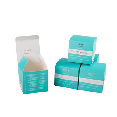 Cartone variopinto della scatola cosmetica di lusso del profumo che imballa scatola cosmetica