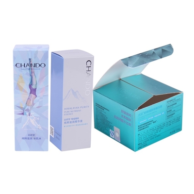 Cartone variopinto della scatola cosmetica di lusso del profumo che imballa scatola cosmetica