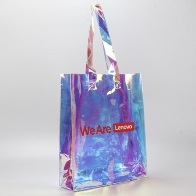 PVC trasparente Tote Bag di Holograhicp Tote Shopping Bag Laser Clear