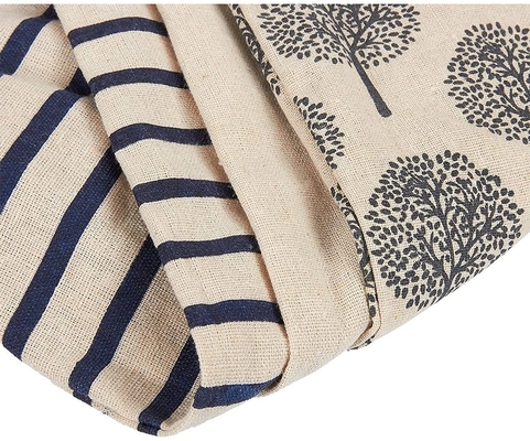 Panno Tote Bags riutilizzabile della tela del cotone per il droghiere, pollici di acquisto 15x16.5