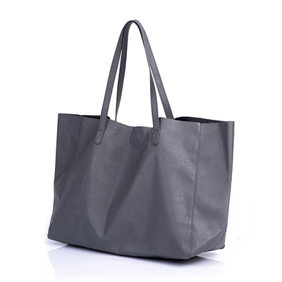 Unità di elaborazione riutilizzabile Tote Bag di cuoio delle donne 	 L39 x W16 x H30 cm