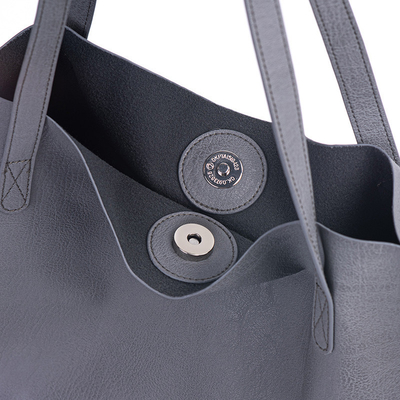 Unità di elaborazione riutilizzabile Tote Bag di cuoio delle donne 	 L39 x W16 x H30 cm