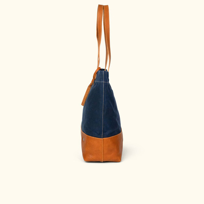 La grande capacità Tote Bag Durable Waterproof Travel di cuoio ha incerato la tela