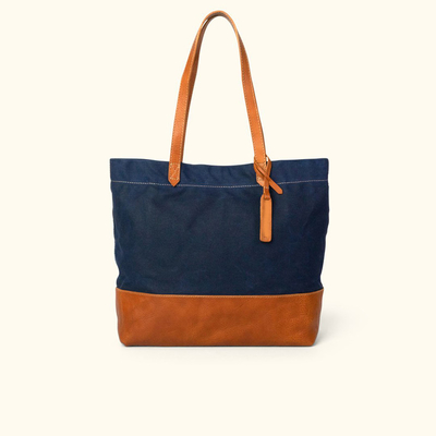 La grande capacità Tote Bag Durable Waterproof Travel di cuoio ha incerato la tela