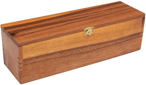Contenitori di regalo di legno di nozze di anniversario per il regalo di affari delle bottiglie di vino