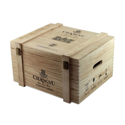 Il grande whiskey ha personalizzato la laminazione lucida del contenitore di legno di vino