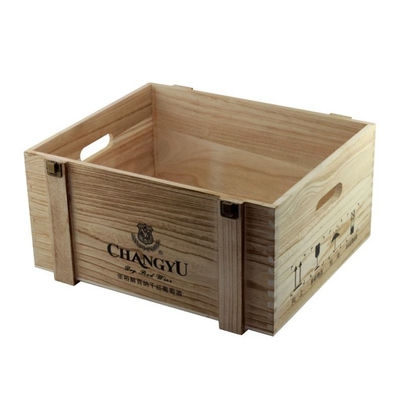 Il grande whiskey ha personalizzato la laminazione lucida del contenitore di legno di vino