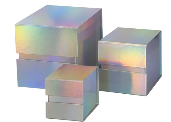 buon prezzo Scatole d'imballaggio cosmetiche di lusso di trucco del pacco del rossetto delle parrucche magnetiche blu della scatola pieghevole in linea