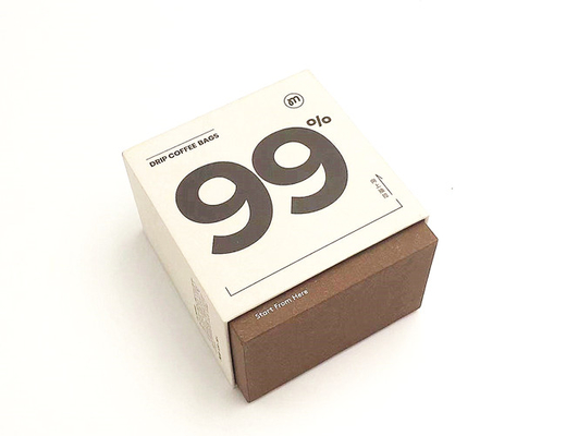 buon prezzo La struttura ondulata di M2M Coffee Packaging Boxes estrae l'imballaggio in linea
