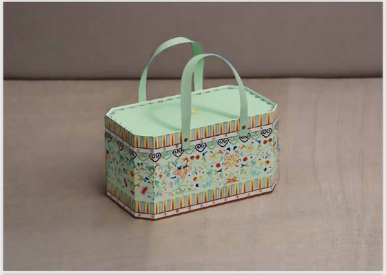 buon prezzo Maniglia di carta dell'arco di Tote Bag Foil Stamping Ribbon della biancheria in linea