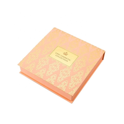 buon prezzo La raccolta d'imballaggio di lusso su ordinazione di trucco dei cosmetici inscatola il contenitore di regalo magnetico del cartone della chiusura del coperchio per l'imballaggio in linea