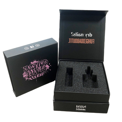 buon prezzo Scatola di seta della federa della scatola cosmetica di lusso magnetica su ordinazione in linea