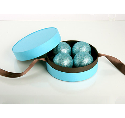 buon prezzo Metropolitana di lusso della carta del cartone che imballa il contenitore rotondo di cioccolato con il coperchio in linea