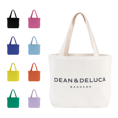 buon prezzo Tela riutilizzabile organica normale Tote Bag With Pocket del cotone del sacchetto della spesa in linea