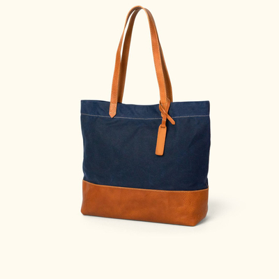 buon prezzo La grande capacità Tote Bag Durable Waterproof Travel di cuoio ha incerato la tela in linea